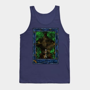 FFXIV Tarot - 16 The Tower Tank Top